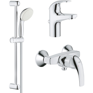 Набір змішувачів GROHE Start Curve 23805111 (23805000+23767000+27853001) краща модель в Рівному