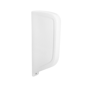 Перегородка для пісуара підвісна Qtap Crow 100x390x830 White (QT0588HDUV001W) ТОП в Рівному