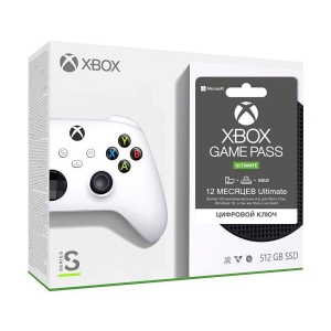 Microsoft Xbox Series S 512Gb + Xbox Game Pass Ultimate (12 місяців) ТОП в Рівному