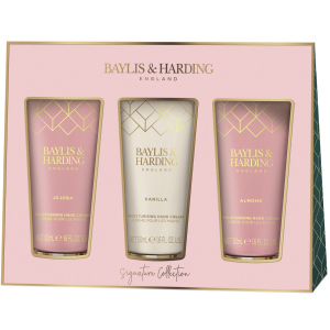 Набір кремів для рук Baylis & Harding Jojoba Vanilla & Almond Oil 50 мл х 3 шт (017854106147)