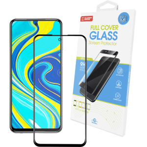 Захисне скло Global Full Glue для Xiaomi Redmi Note 9S Black в Рівному