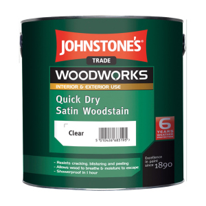 Антисептик, що швидко висихає, Johnstone's Quick Dry Satin Woodstain 0,75 л в Рівному