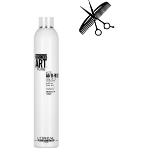 купить Профессиональный лак для волос L’Oreal Professionnel Tecni.art Air Fix Anti-Frizz сильной фиксации с антистатическим эффектом 400 мл (30162846)