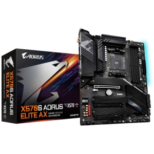 Материнская плата GIGABYTE X570S AORUS ELITE AX (X570S AORUS ELITE AX) лучшая модель в Ровно