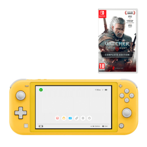 Набір Консоль Nintendo Switch Lite 32GB Yellow Новий Гра Nintendo Switch Witcher 3 Wild Hunt Complete Edition Англійська Версія Новий надійний