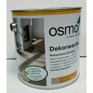 Цветное масло OSMO DEKORWACHS Transparente töne 3103 – (дуб светлый) 0.75 л.