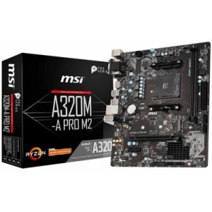 Материнская плата MSI A320M-A PRO M2 (A320M-A PRO M2) Over-Stock ТОП в Ровно