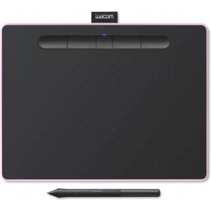 Графічний планшет Wacom Intuos M Bluetooth Pink (CTL-6100WLE-N) ТОП в Рівному