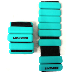 Обтяжувач для рук LivePro Weighted Wrist Band (LP8287) надійний