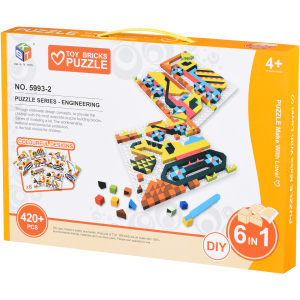 Мозаїка Same Toy Color ful designs 420 елементів (5993-2Ut)