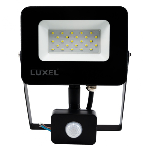 Прожектор LED 20W з датчиком руху Luxel (LPES-20C) ТОП в Рівному