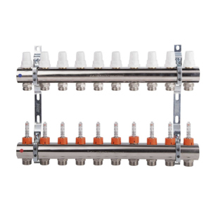 Колектор Icma 1" 10 виходів, з витратоміром №K013 ТОП в Рівному