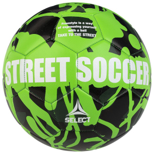 Мяч футбольный Select Street Soccer (103) №4.5 Green-Black (5703543232901) лучшая модель в Ровно