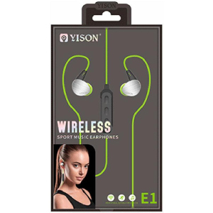 Stereo Bluetooth Headset Yison E1 Green ТОП в Рівному