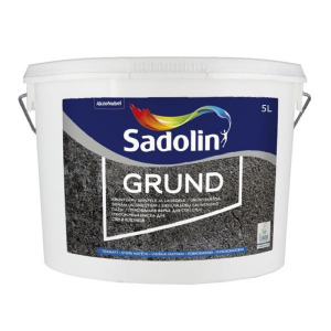 Грунт дисперсионный SADOLIN GRUND для впитывающих поверхностей белый (база ВW) 5л в Ровно