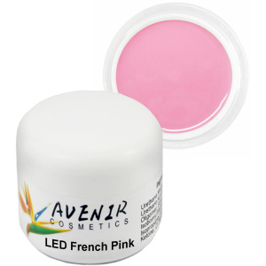 Гель для наращивания ногтей Avenir Cosmetics LED French pink 50 мл (5900308133088) в Ровно