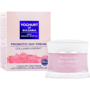 Денний крем для обличчя BioFresh Yoghurt Of Bulgaria With Organic Rose Oil колаген експерт з пробіотиком 50 мл (3800156005044) ТОП в Рівному