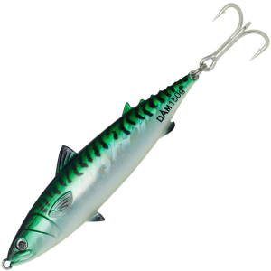 Блесна DAM Salt-X Mackerel Pilks 100 г 11 см тройник № 1/0 Green Glow UV (69489) лучшая модель в Ровно