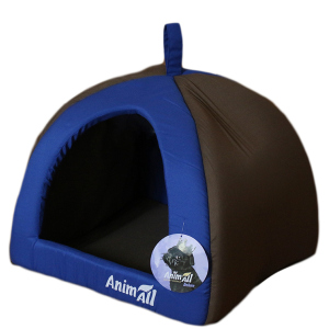 Домик для собак и кошек AnimAll Ат 0904 Wendy S Blue 38 x 38 x 29 см (2000981180904) рейтинг