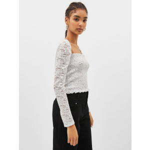 Топ Bershka 2230-187-251 M Білий (SZ02230187251034) краща модель в Рівному