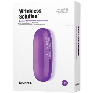 Термочутлива омолоджуюча маска для обличчя Dr.Jart+ Dermask Intra Jet Wrinkless Solution 28 г х 5 шт (8809642712669) краща модель в Рівному