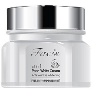 Крем для освітлення Jigott Facis All-In-One Pearl Whitening Cream з перловим порошком 100 мл (8809344971340) краща модель в Рівному