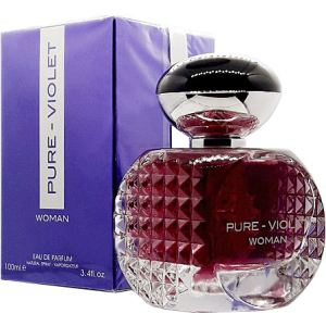 Парфумована вода для жінок Fragrance World Pure-Violet Woman аналог Paco Rabanne Ultraviolet 100 мл (6291106488197) краща модель в Рівному