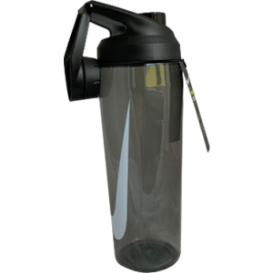 Бутылка для воды Nike N.100.0622.025.24 TR Hypercharge Chug Bottle 24 Oz 709 мл Антрацитовая (887791370990) ТОП в Ровно