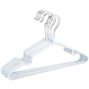 Набор металлических вешалок Mi-Mi с силиконовым покрытием Белых 10 шт (2000992404983)