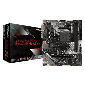 Материнська плата ASRock A320M-DVS R4.0 Socket AM4 ТОП в Рівному