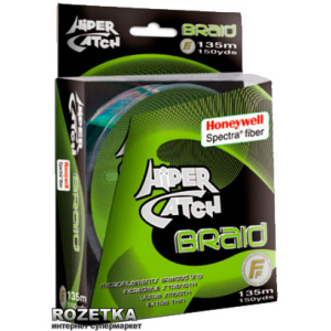 хорошая модель Шнур Lineaeffe Hiper Catch Spectra Braid 135m 0.15mm 14kg (3008715)