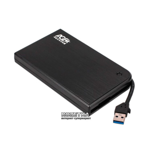 Внешний карман Agestar для HDD 2.5" USB3.0 (3UB 2A14 Black) лучшая модель в Ровно