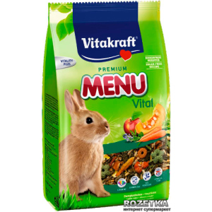 Корм для кроликів Vitakraft Menu Vital 3 кг (4008239255426) ТОП в Рівному