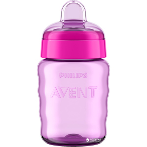 Чашка з м'яким носиком Philips AVENT 260 мл Червона (SCF553/00_red) краща модель в Рівному