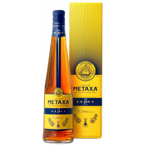 Бренди Metaxa 5* 0.7 л 38% в подарочной упаковке (5202795120054) лучшая модель в Ровно