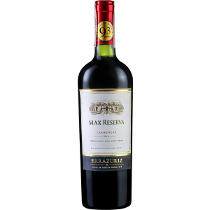 Вино Errazuriz Max Reserva Carmenere красное сухое 0.75 л 14.5% (7804304001229) ТОП в Ровно