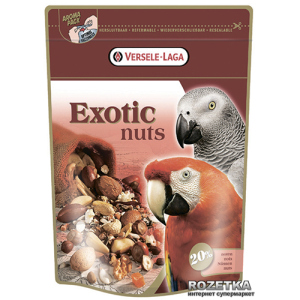 Корм для великих папуг Versele-Laga Prestige Exotic Nut Mix зернова суміш 0.75 кг (5410340217825) ТОП в Рівному