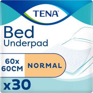 Одноразові пелюшки, що вбирають Tena Bed Normal 60x60 30 шт (7322540525427) рейтинг