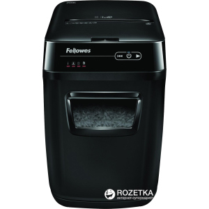 Шредер Fellowes AutoMax 200C 200 аркушів 4х38 мм 32 л (ff.U4653601) ТОП в Рівному