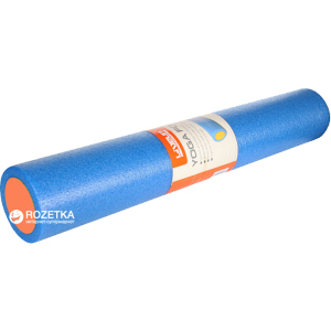 купить Ролик для йоги LiveUp Yoga Foam Roller Blue-Orange (LS3764)