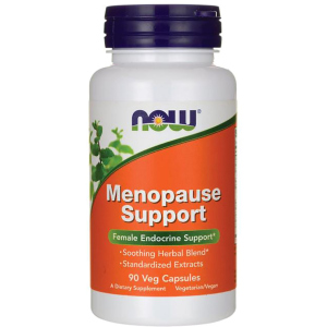 Натуральная добавка Now Foods Менопауза, Травяной Комплекс, Menopause Support, 90 капсул (733739033253) лучшая модель в Ровно