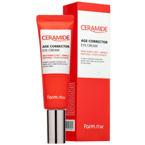 хорошая модель Крем для кожи вокруг глаз FarmStay Ceramide Age Corrector Eye cream Антивозрастной с церамидами 50 мл (8809615881385)