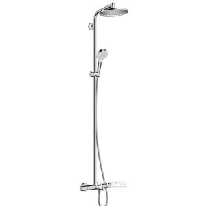 Душовий гарнітур HANSGROHE Crometta S 240 Showerpipe 27320000 ТОП в Рівному