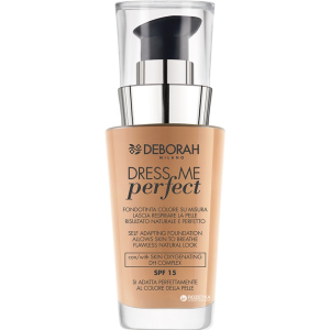 Тональна основа Deborah Dress me Perfect SPF 15 № 03 30 мл (8009518230123) краща модель в Рівному