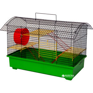 Клетка для грызунов Лорі Биг Вагон 40.5 х 61 х 39.5 см Зеленая (4823094302371) в Ровно