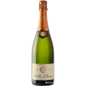 Вино ігристе Villa Clara Cava Brut біле сухе 0.75 л 11.5% (8421414319038) краща модель в Рівному