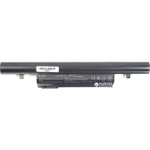 Акумулятор PowerPlant для Toshiba Satellite R850 Black (11.1V/5200mAh/6Cells) (NB510184) ТОП в Рівному