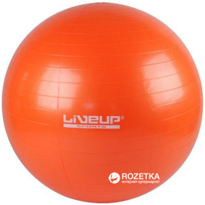 купити Фітбол LiveUp Gym М'яч 55 см Помаранчевий (LS3221-55o)