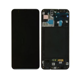 Дисплей для Samsung А50 2019 A505 Black GH82 19204A с рамкой Service Original в Ровно