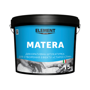 Декоративная штукатурка MATERA ELEMENT DECOR 15 кг лучшая модель в Ровно